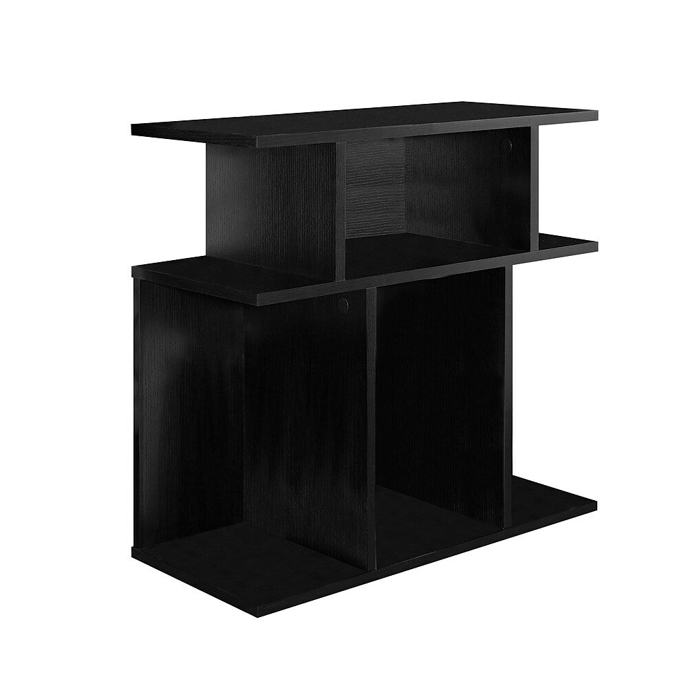 Image of Monarch Specialties - 2473 Accent Table - Side - End - Nightstand - Lamp - Living Room - Bedroom - Laminate - Black