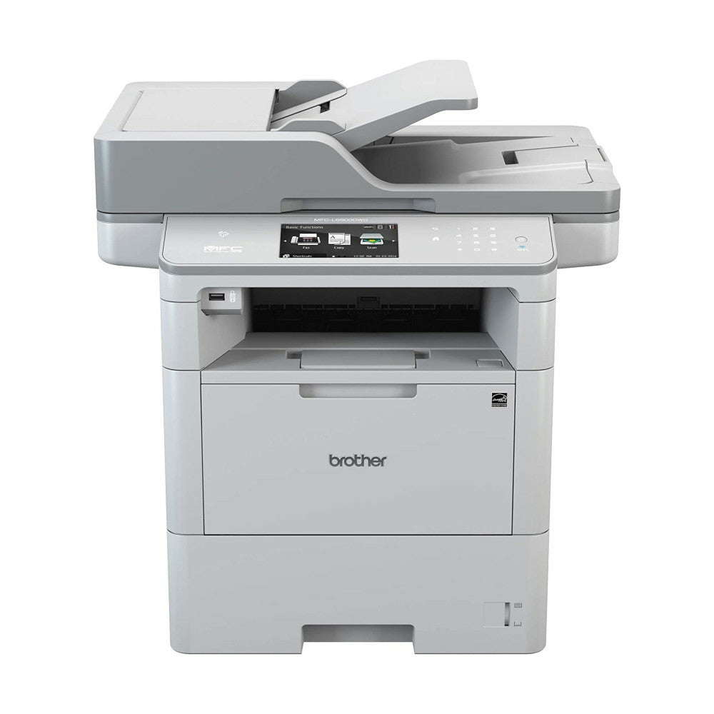 Image of Brother MFC-L6900DW Business Monochrome Laser Multifunction Printer, Grey
