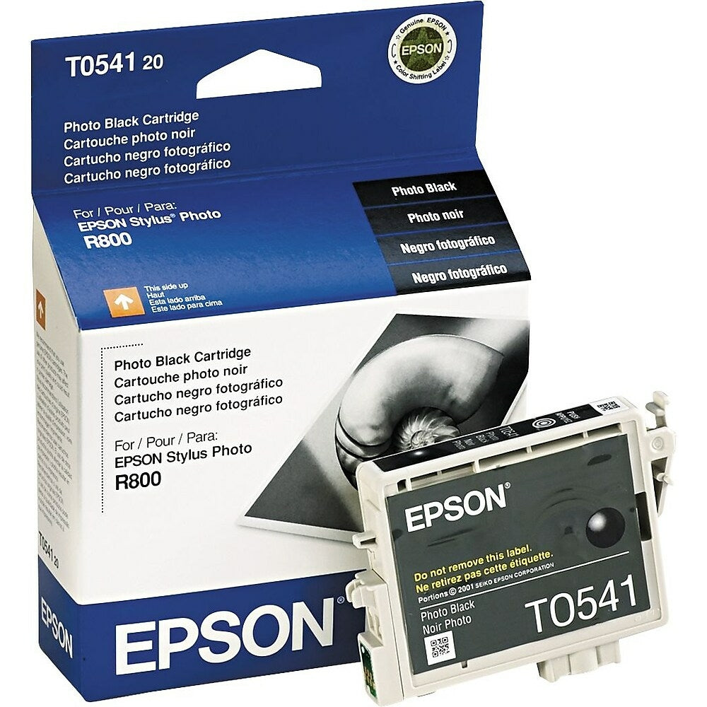 Image of Epson 54, Photo Black Ink Cartridge (T054120)