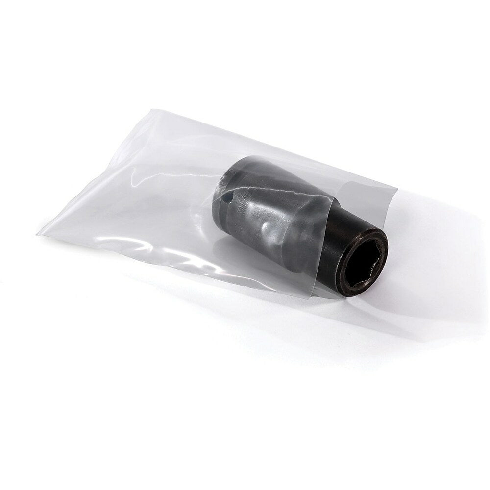 Image of Wamaco Clear Lay-Flat Bags On A Roll - 10-1/2" x 20" - 1400 Pack