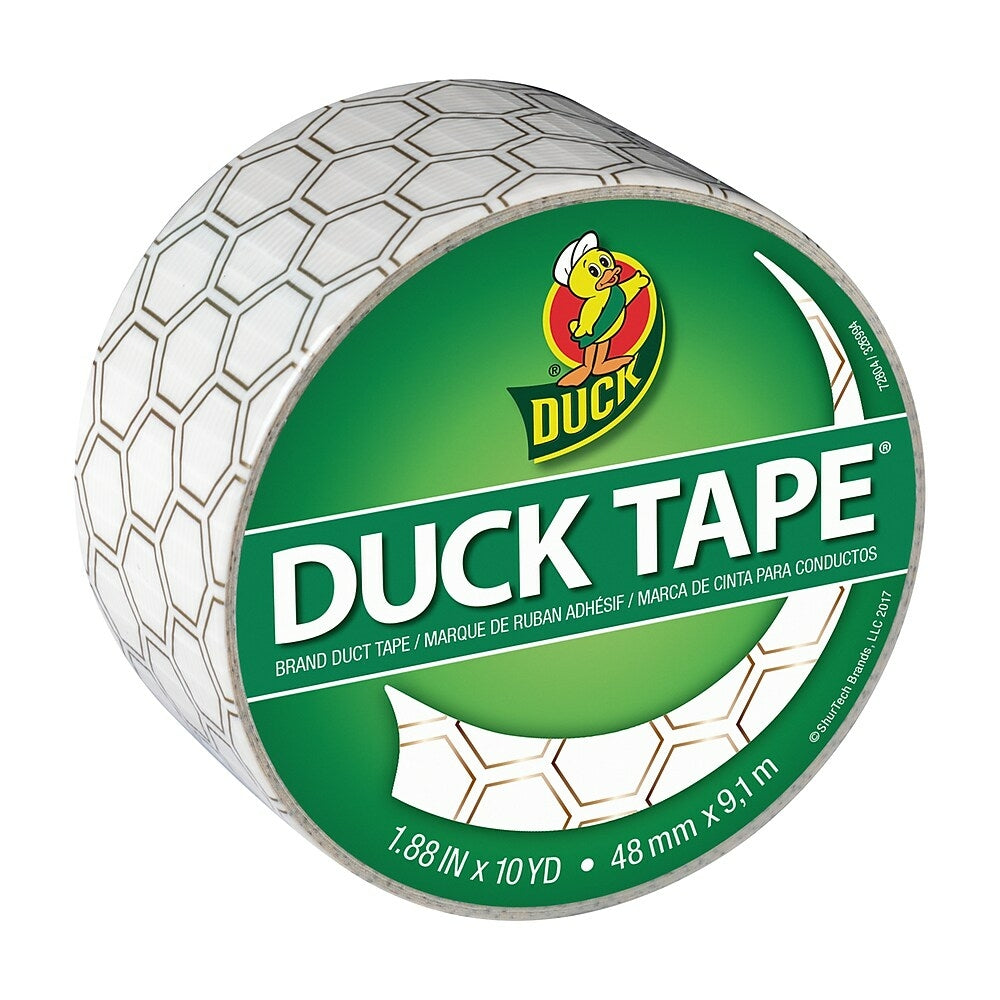 Image of Duck Brand Duct Tape, Honeycomb Pattern