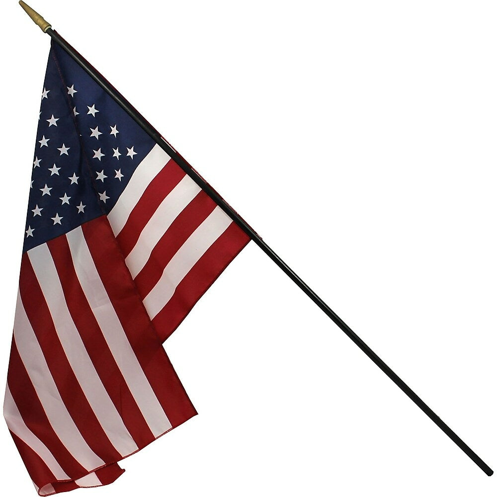 Image of Flagzone Heritage U.S. Classroom Flag, 24" x 36", 2 Pack (FZ-1049344)