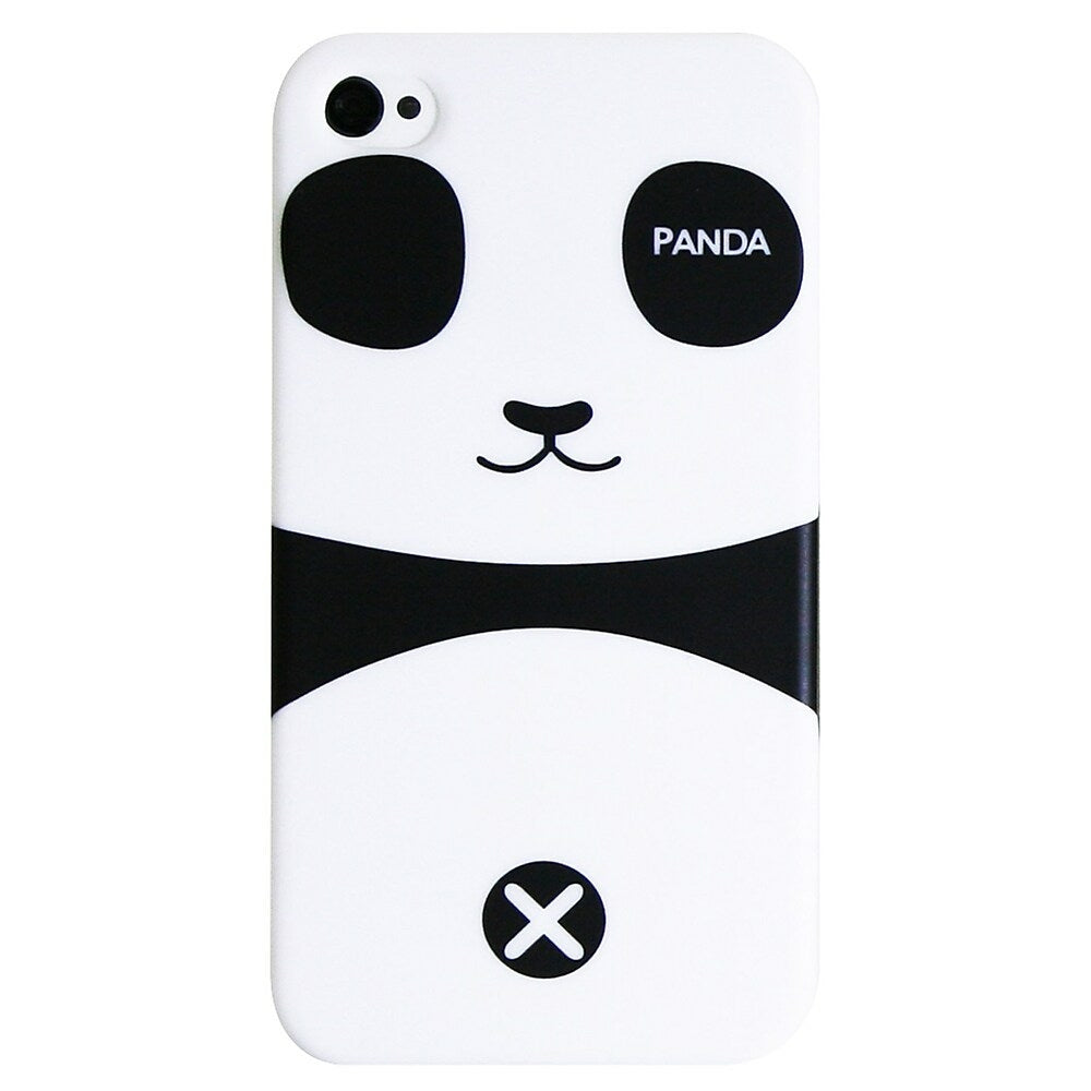 Image of Exian Case for iPhone 4, 4s - Panda, White