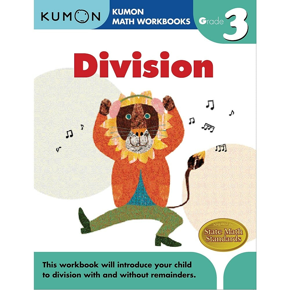 Image of Kumon Publishing Kid's Educational Workbooks Division - Grade 3