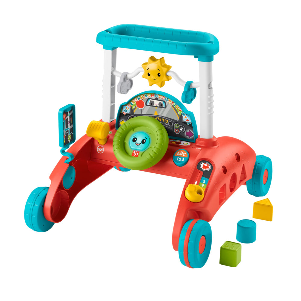 Image of Fisher-Price 2-Sided Steady Speed Walker, Multicolour