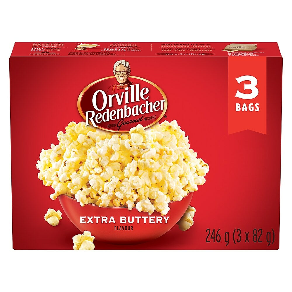 Image of Orville Redenbacher's Microwave Popcorn Pop Up Bowl - Extra Butter Flavour