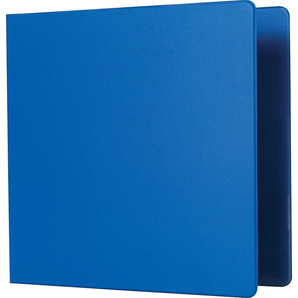 Image of Staples Heavy-Duty Binder with D-Rings - 3" - Blue
