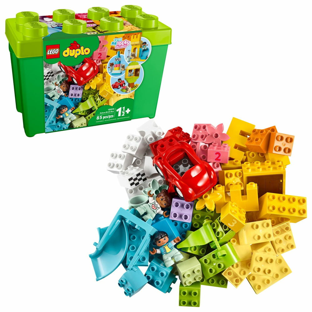 Image of LEGO DUPLO Classic Deluxe Brick Box Building Toy - 85 Pieces