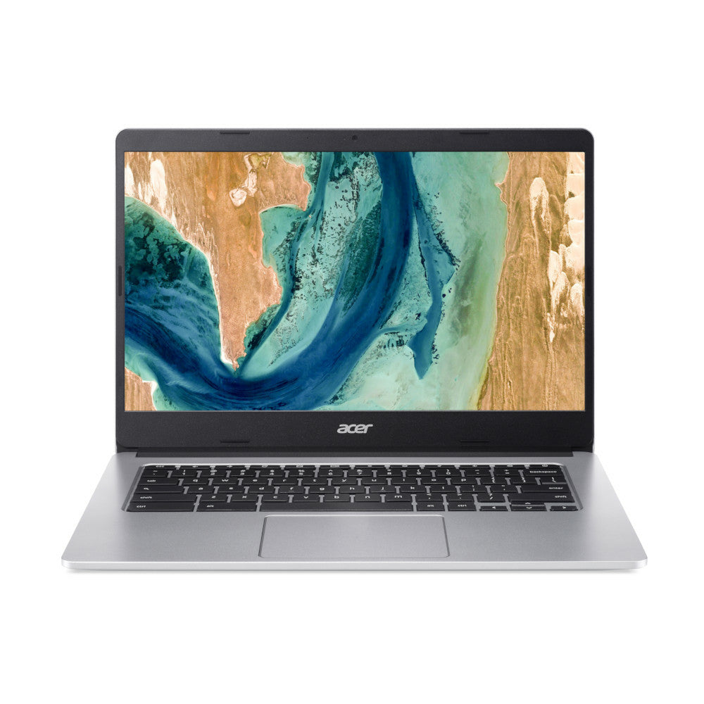 Image of Acer Chromebook 14" Laptop - MTK8183 - 64GB eMMC - 4GB RAM - Chrome OS - Silver, White