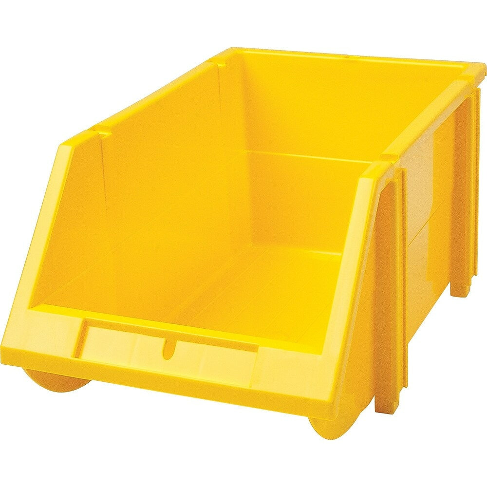 Image of Hi-Stak Plastic Bins, Yellow, CB263, 36 Pack