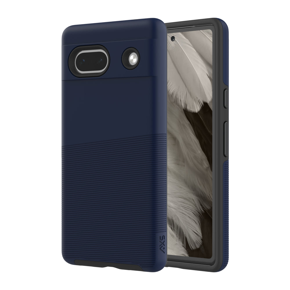 Image of Axessorize PROTech Plus Dual-Layered Anti-Shock Sleek Case for Google Pixel 7a - Astral Blue