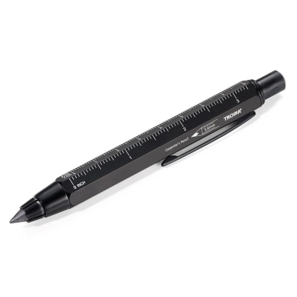 Image of Troika Contruction Carpenter's HB Pencil - 5.6 mm - Black