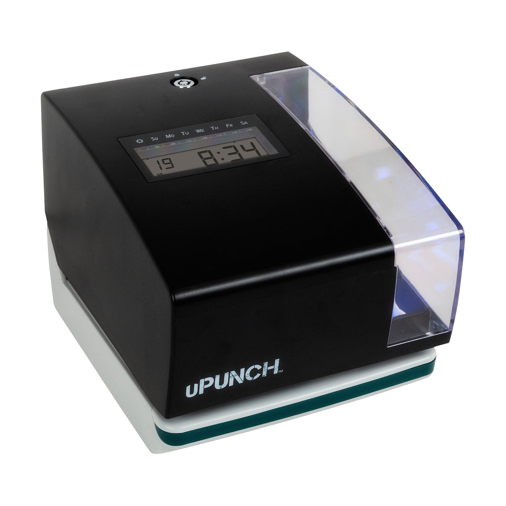 Image of uPunch Side-Print Clock Stamp Punch Clock With Cards & Keys