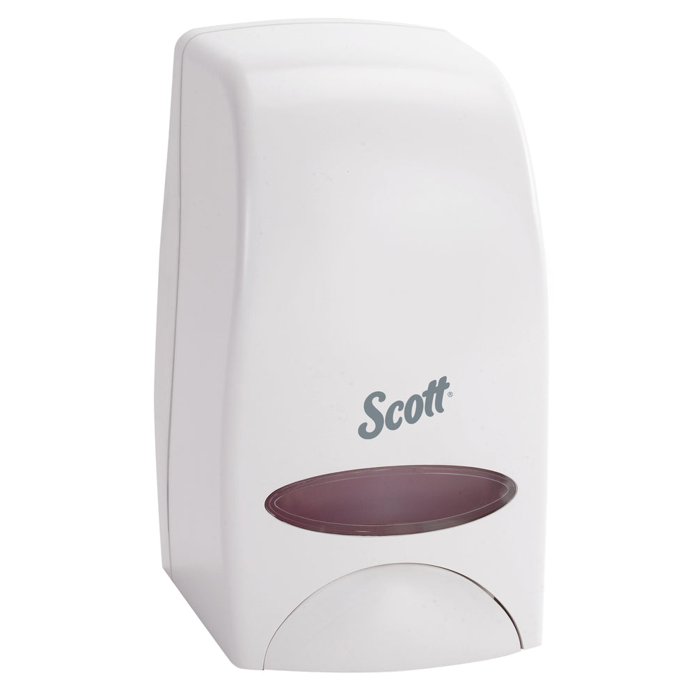 Image of Scott Essential Manual Cassette Skin Care Dispenser - 1 L Capacity - White