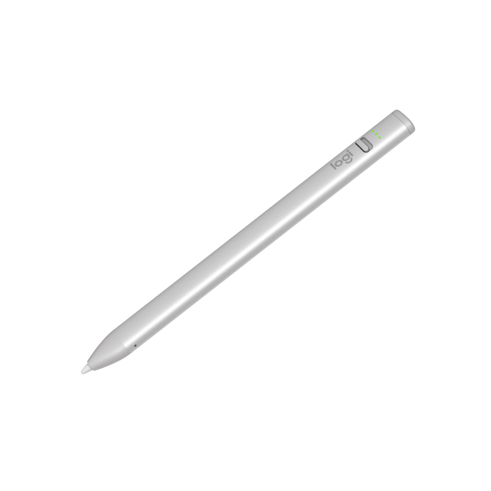 Image of Logitech Crayon Digital Pencil for iPad (2018 and Later) - Silver, Grey