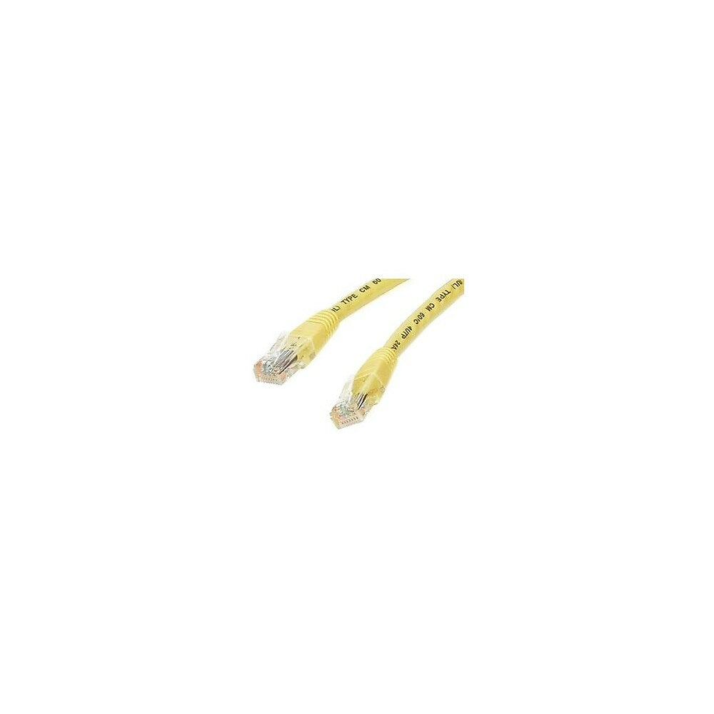 Image of StarTech C6PATCH5YL 5' Cat 6 Molded Patch Cable, Yellow