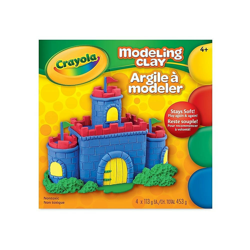 Image of Crayola Modelling Clay, Assorted Colours, 453g
