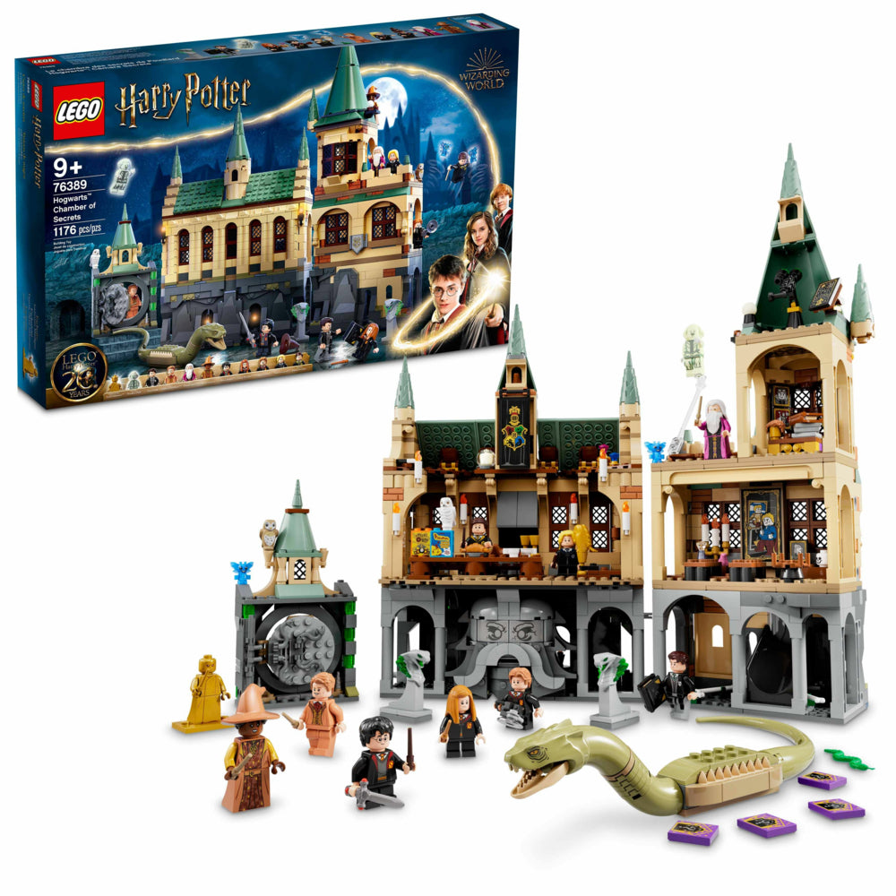 Image of LEGO Harry Potter Hogwarts Chamber of Secrets Playset- 1176 Pieces