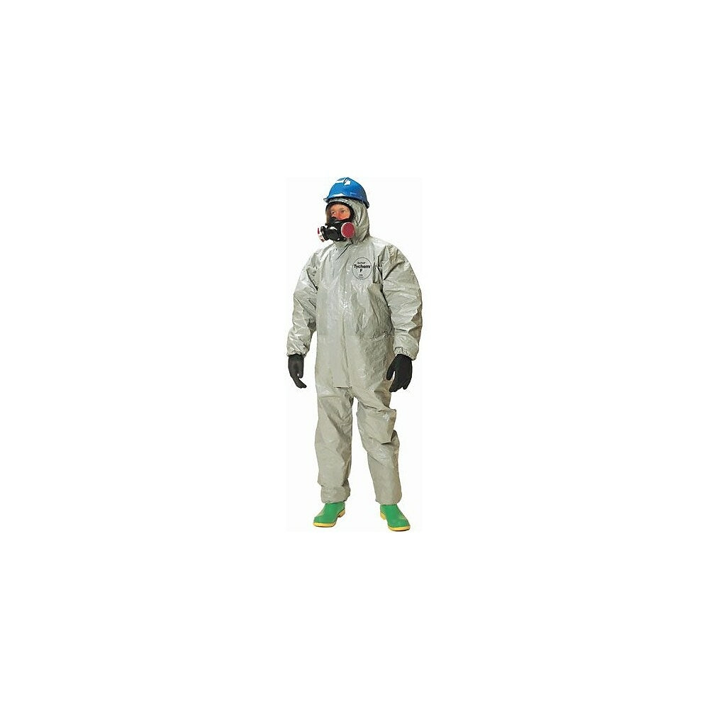 Image of Dupont Personal Protection Coverall Tychem F Resp Hood Fit Elast Wrist Sm (TF169T-S)