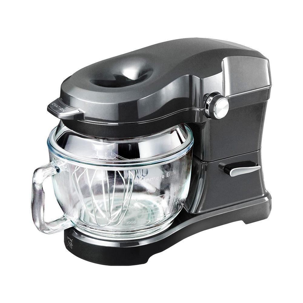 Image of Kenmore Elite Ovation Stand Mixer with Pour-In Top - 5 qt - Grey