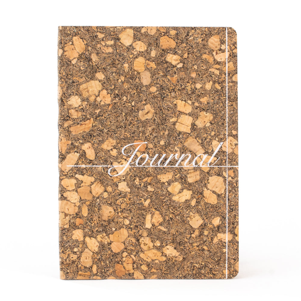 Image of Staples Cork Cover Journal - 6" x 8", Multicolour