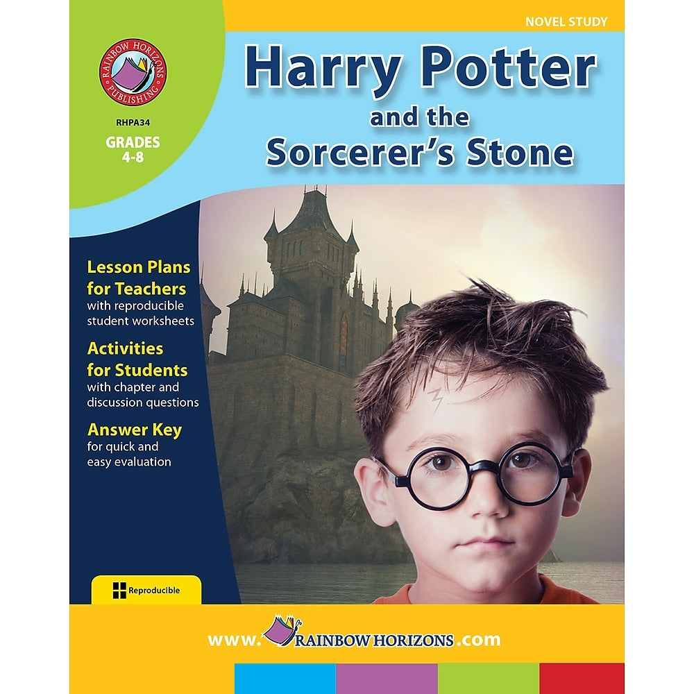Image of eBook: Harry Potter and the Sorcerer's Stone - Novel Study (PDF version) - Grade 4 - 8