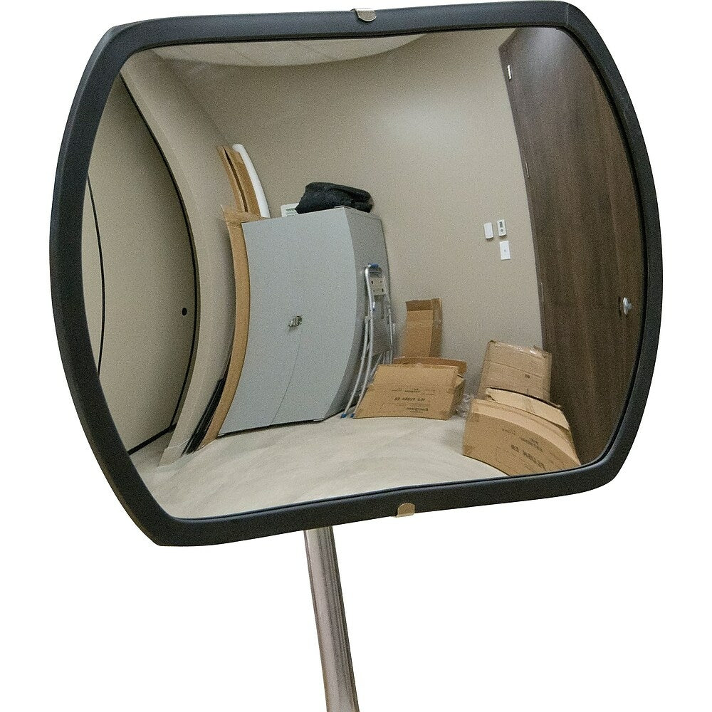 Image of Zenith Safety Roundtangular Convex Mirror, 24", Indoor