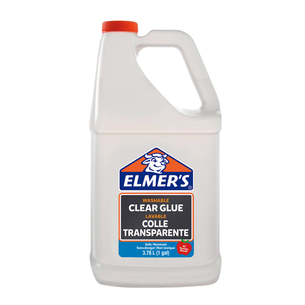 Image of Elmer's Washable Clear School Glue, Non-Toxic, 3.78L