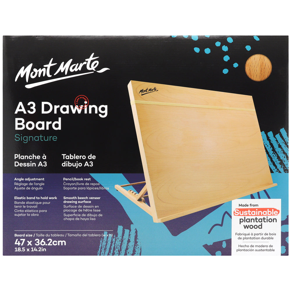 Image of Mont Marte Drawing Board - A3