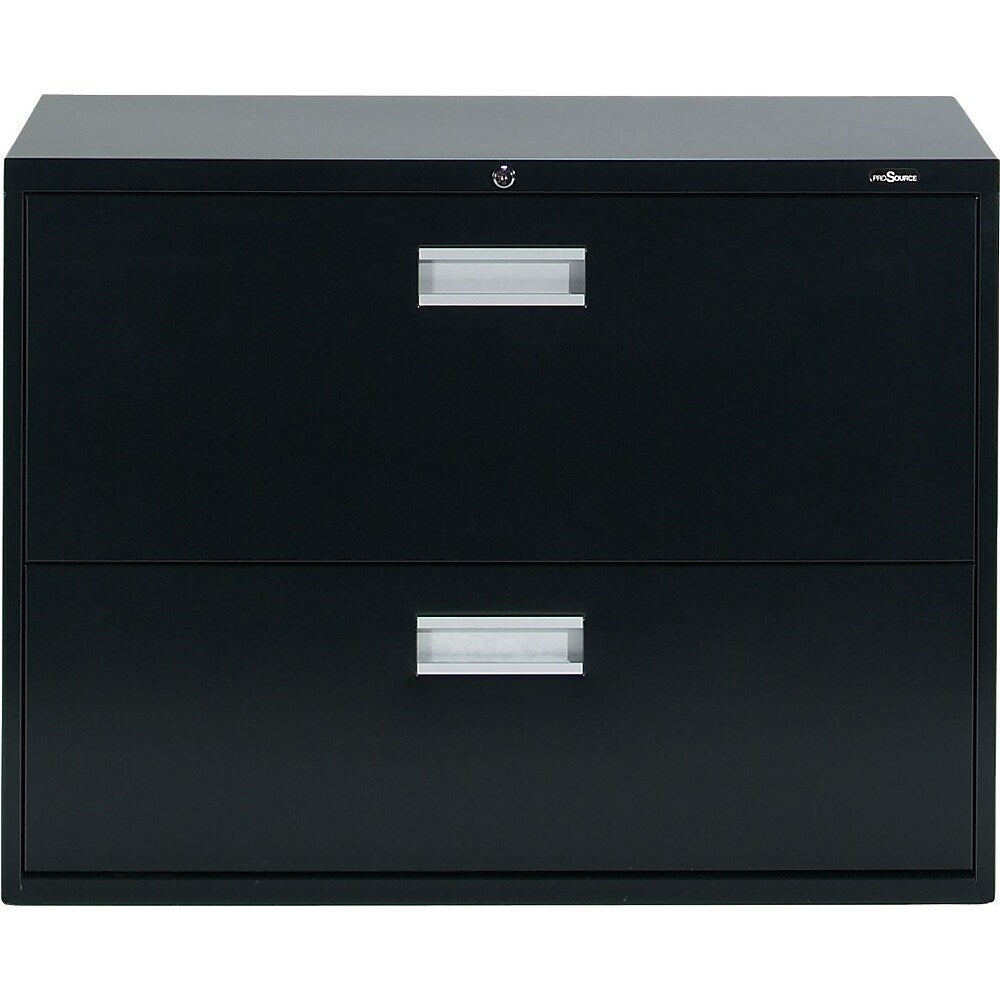 Image of Staples Lateral File Cabinet, 2-Drawer, Black