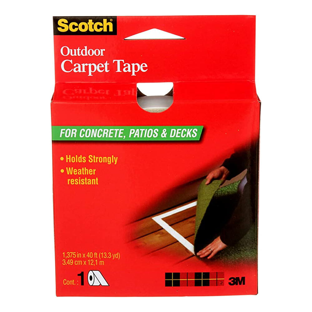 Image of 3M Scotch Outdoor Carpet Tape - Black