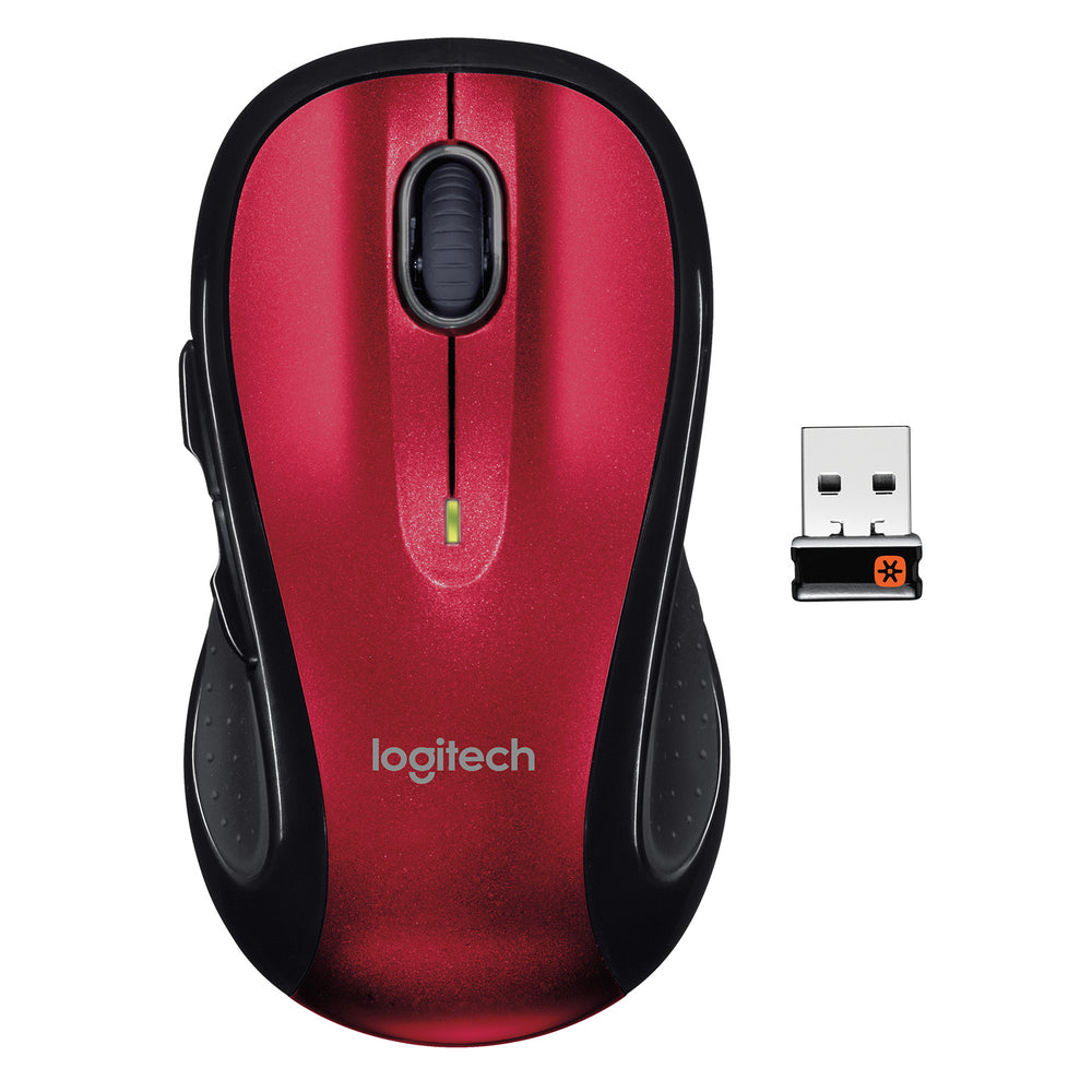 Image of Logitech M510 Wireless Mouse - Red
