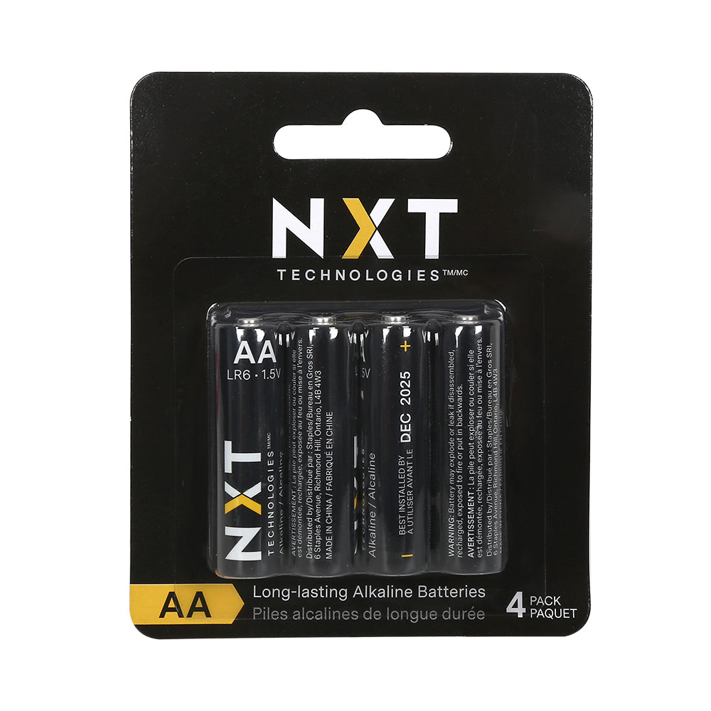 Image of NXT Technologies AA Alkaline Battery - 4 Pack