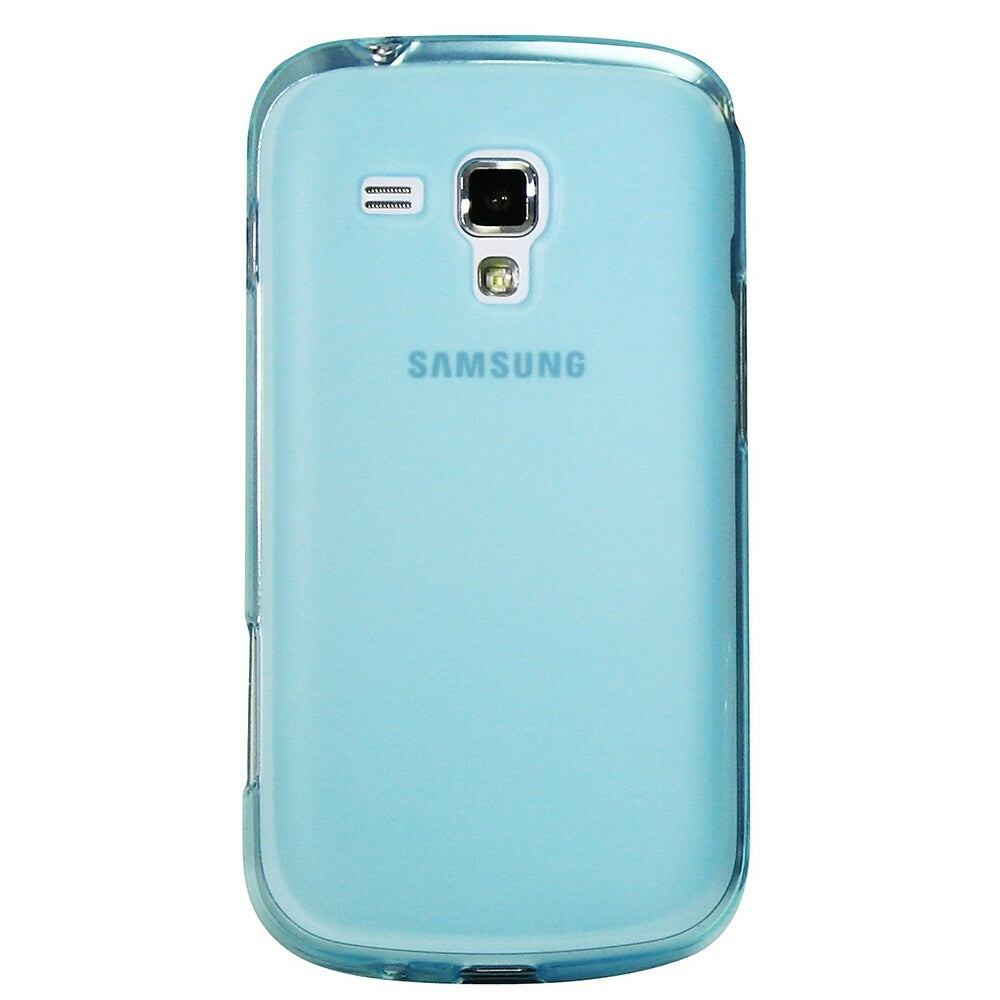 Image of Exian TPU Transparent Case for Samsung Galaxy Ace 2X - Blue