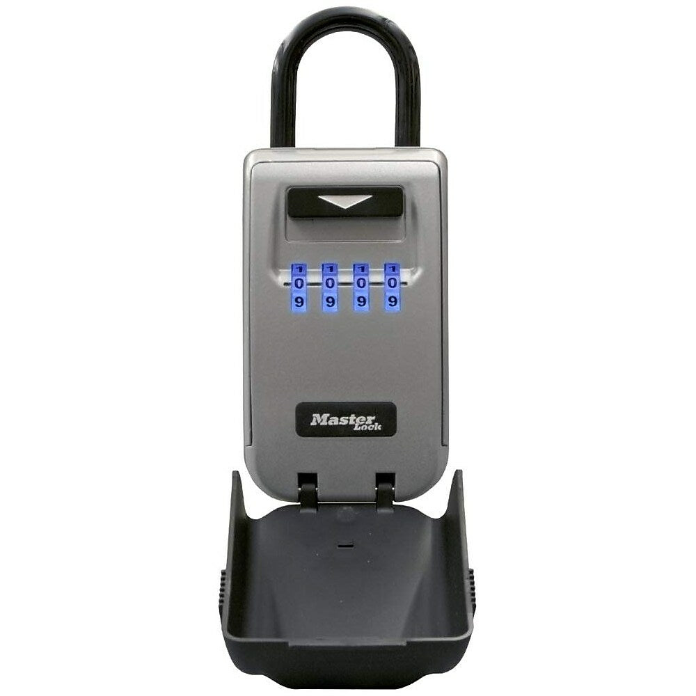 Image of Master Lock Set Your Own Combination Portable Light Up Dial Lock Box