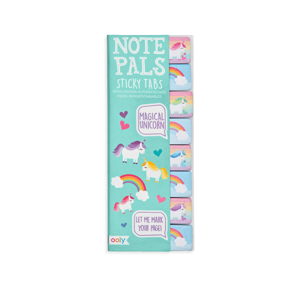 Image of OOLY Note Pals Unicorn Sticky Notes, Multicolour