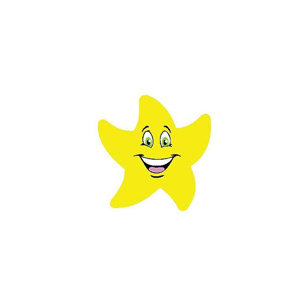 Image of Trend Enterprises Stinky Stickers, Colourful Star Smiles, 576 Pack, 96 Pack