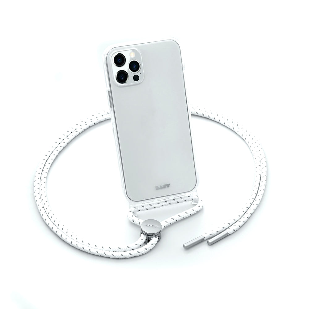 Image of LAUT CRYSTAL-X Necklace Case for iPhone 12 Pro Max - Ultra Clear