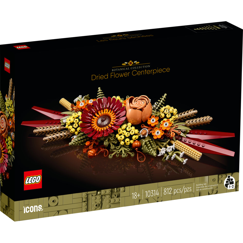 Image of LEGO Icons Dried Flower Centerpiece - 812 Pieces
