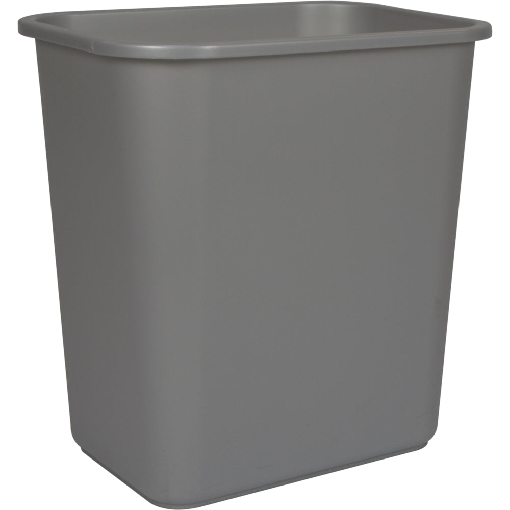 Image of Staples Wastebasket, Grey