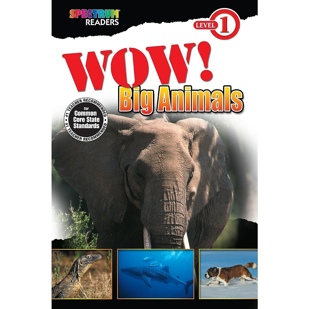 Image of eBook: Spectrum 704320-EB Wow Big Animals - Grade Preschool - 1