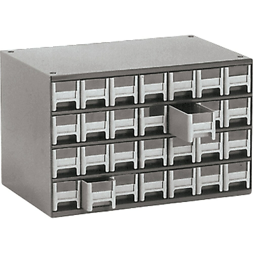 Image of Modular Parts Cabinets, Cabinet, Drawer Dimension W" X D" X H", 2 3/16 X 10 9/16 X 2 1/16, Grey