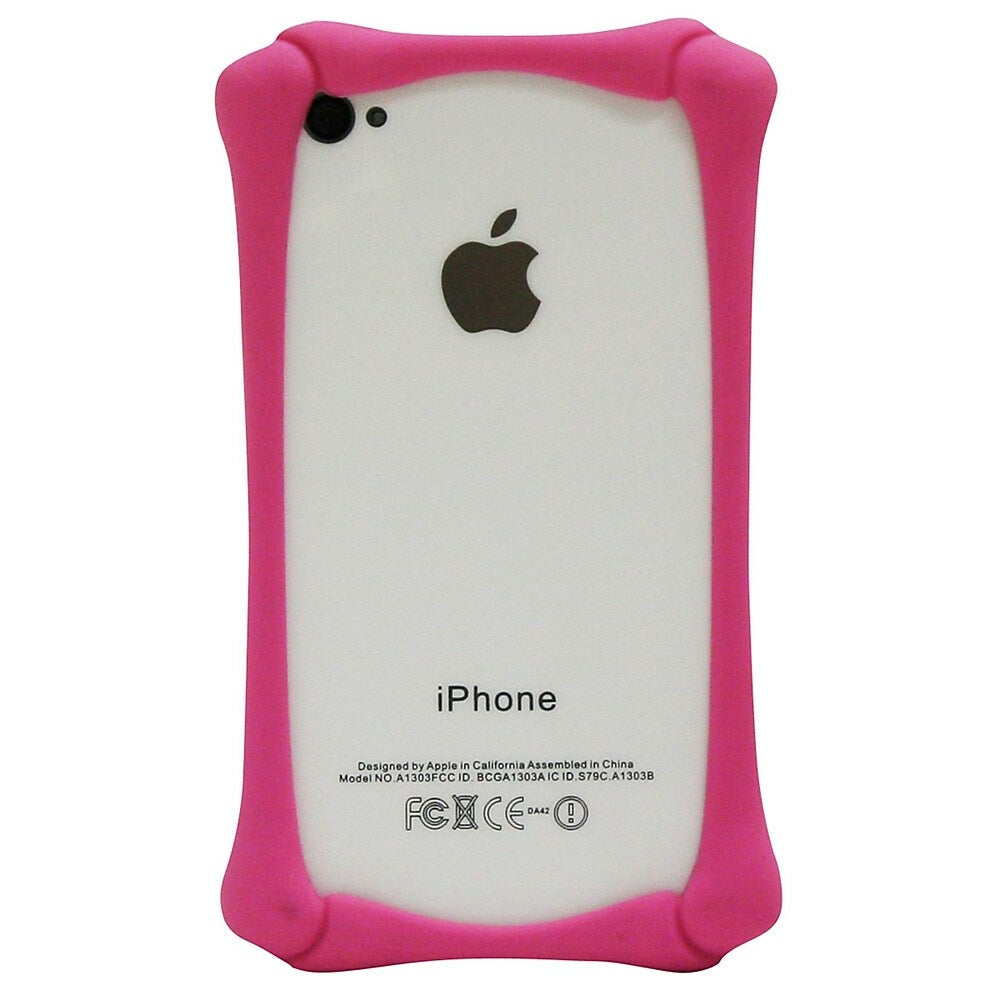 Image of Exian Bone Bumper Case for iPhone 4 - Pink