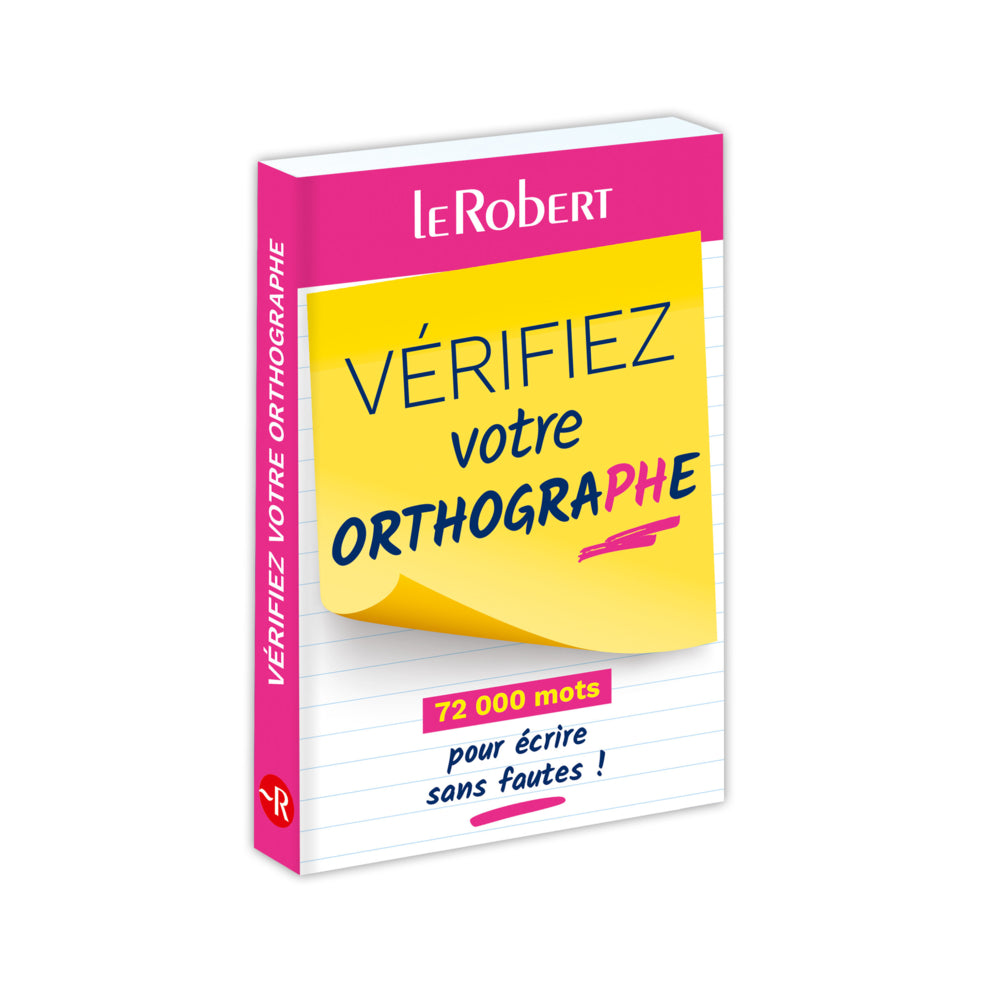 Image of Le Robert Verifiez Votre Orthograph