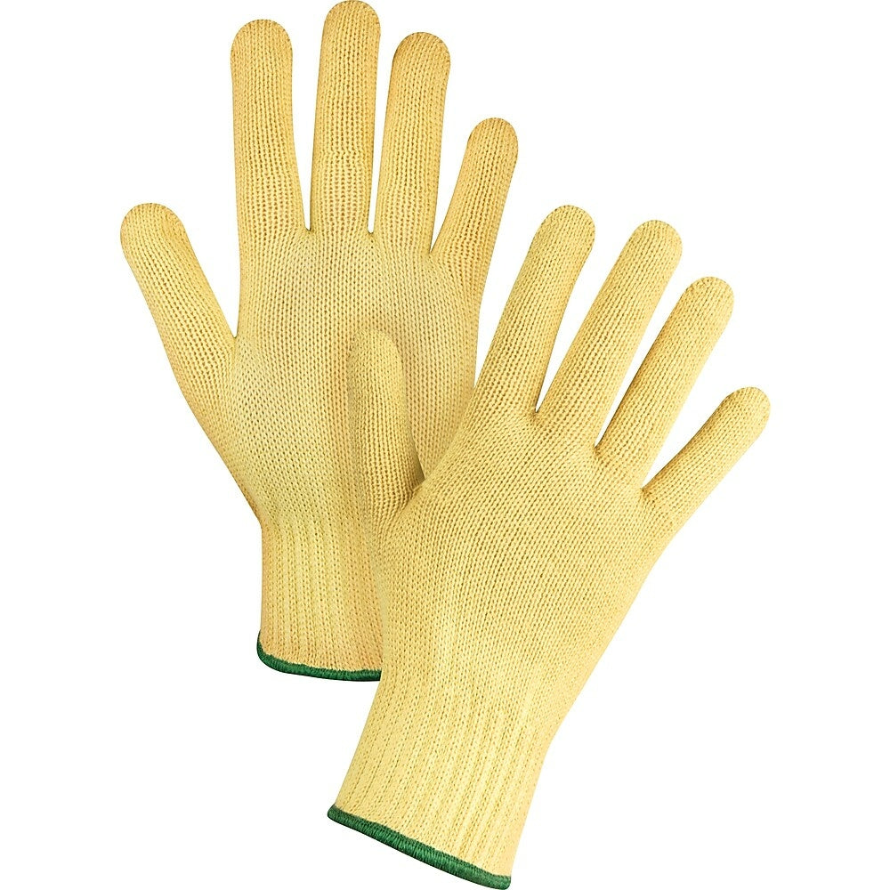 Image of Zenith Safety String Knit Gloves, Size Large/9, 7 Gauge, Kevlar Shell, En 388 Level 3/Astm Ansi Level A2 - 12 Pack