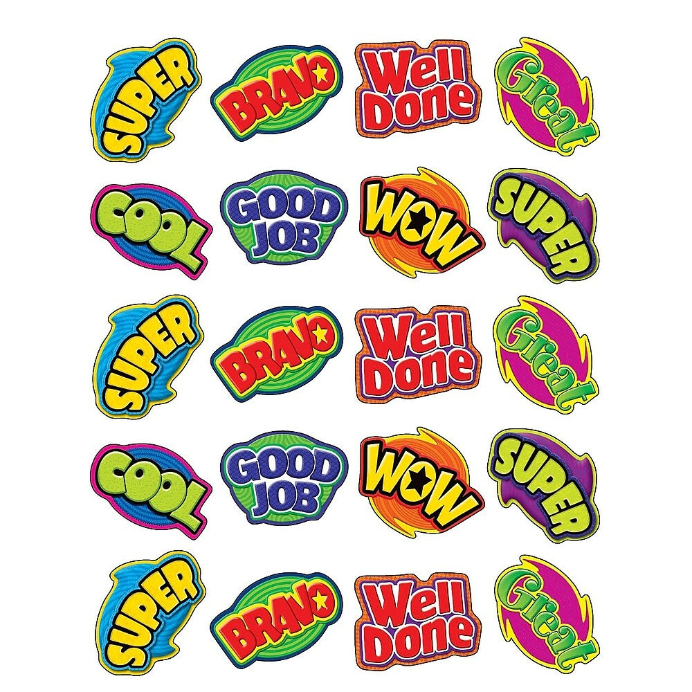 Image of Teacher Created Resources Stickers Positive Words, 1440 Pack (TCR5206)