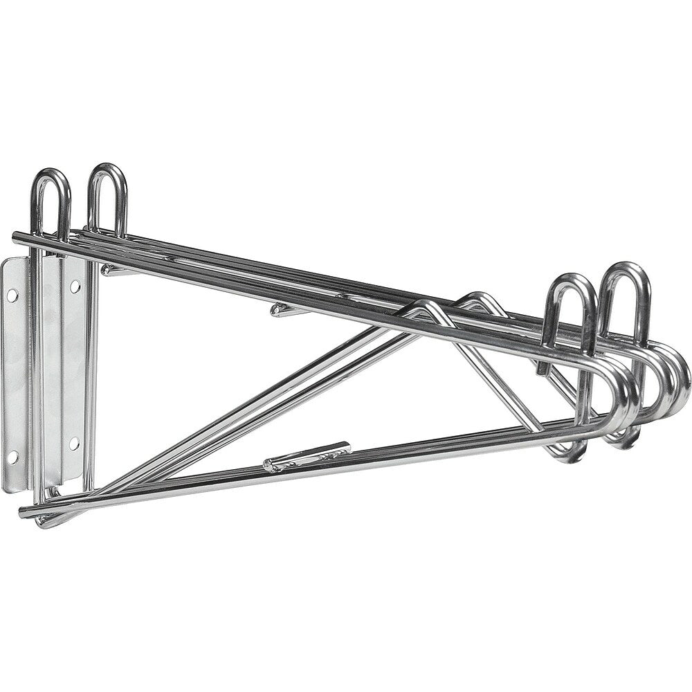 Image of Chromate Wire Shelving, Direct Wall Mounts, RL901, 4 Pack