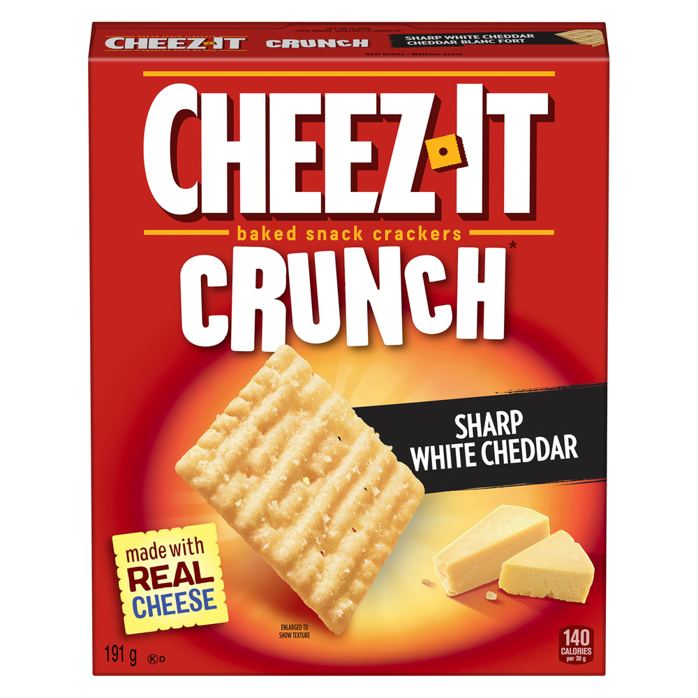 Image of Cheez-It White Cheddar Crackers - 191g