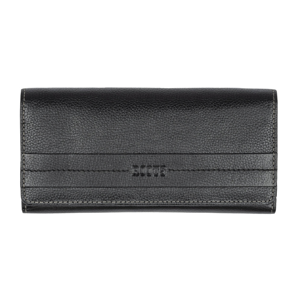 Image of Roots Ladies Pocket Clutch Wallet - Black