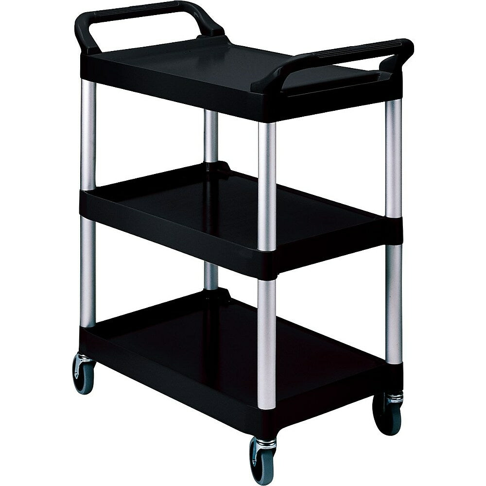 Image of Rubbermaid Utility Cart, Black